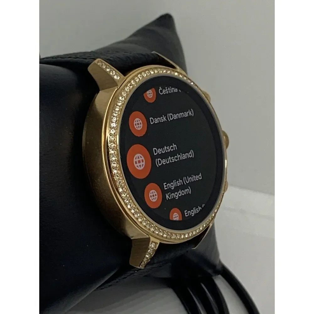 Fossil Gen 4 Authentic Digital Dial Smart Watch Custom Band FTW6011 QT508